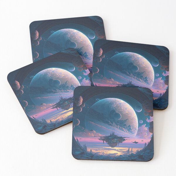 Item preview, Futuristic and Tranquil Outer Space designed and sold by SeedDesign.