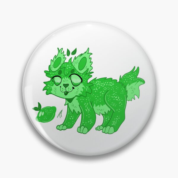 Item preview, Lime Kitty  designed and sold by PawsAnJaws.