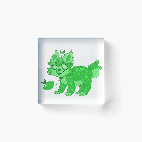 Item preview, Lime Kitty  designed and sold by PawsAnJaws.