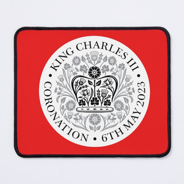 Item preview, The Coronation of King Charles III Black Logo designed and sold by Duncan Day.