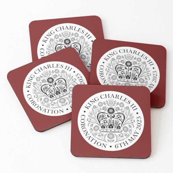 Item preview, The Coronation of King Charles III Black Logo designed and sold by Duncan Day.