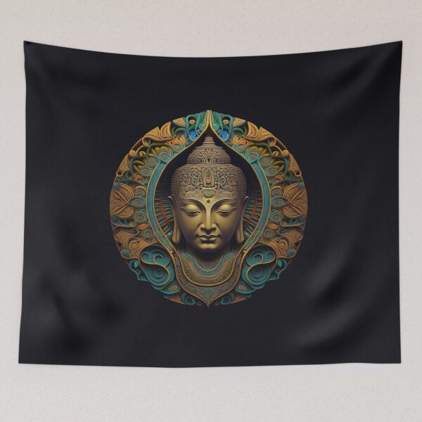 Item preview, Find Your Inner Zen with Our AI-Generated Buddha Design designed and sold by RetComly.