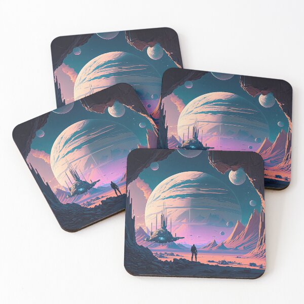 Item preview, Futuristic and Tranquil Outer Space designed and sold by SeedDesign.