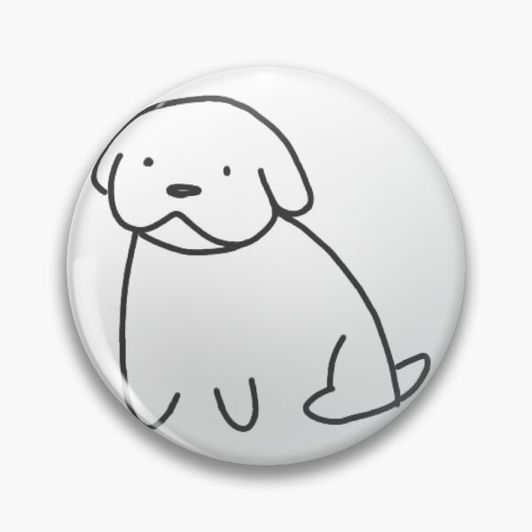 Item preview, Badly drawn dog designed and sold by EveisnotanEevee.