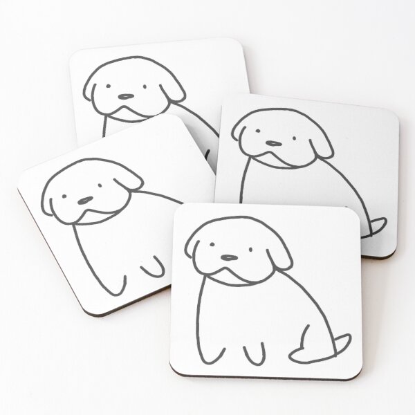 Item preview, Badly drawn dog designed and sold by EveisnotanEevee.