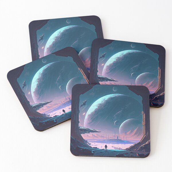 Item preview, Futuristic and Tranquil Outer Space designed and sold by SeedDesign.