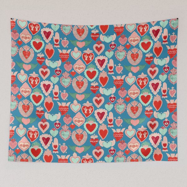 Item preview, Sacred hearts designed and sold by Papergrape.