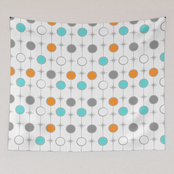 Item preview, Retro Dots and Starbursts designed and sold by StrangeLilOnion.