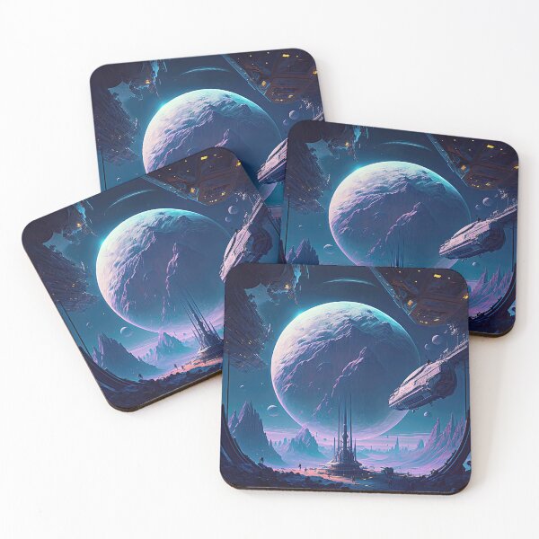 Item preview, Futuristic and Tranquil Outer Space designed and sold by SeedDesign.