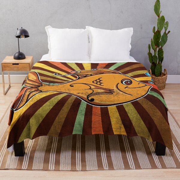 Item preview, One lucky Goldfish - vintage designed and sold by dlrdesignlab.