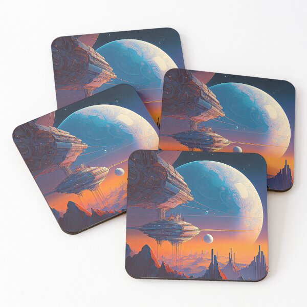 Item preview, Futuristic and Tranquil Outer Space designed and sold by SeedDesign.