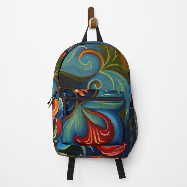 Item preview, Norwegian Rosemaling-Oil On Canvas designed and sold by Gypsykiss.