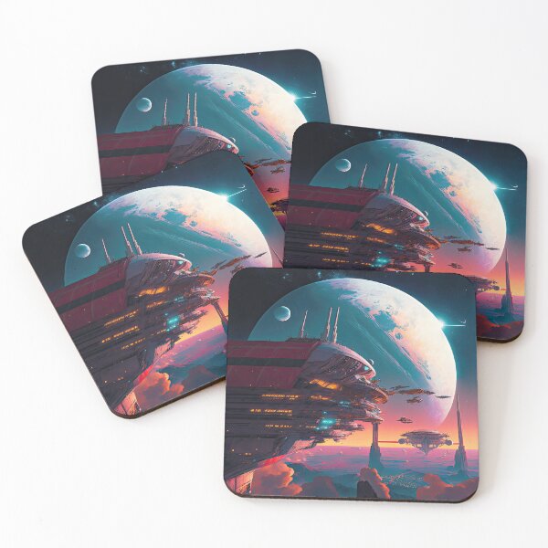 Item preview, Futuristic and Tranquil Outer Space designed and sold by SeedDesign.