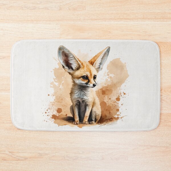 Item preview, Fennec Fox Portrait - Watercolour Illustration designed and sold by Adios65.