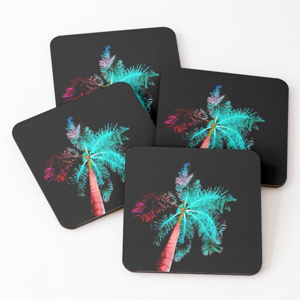 Item preview, Vibrantly Coloured Illuminated Palm Tree designed and sold by PhotografeeMrsB.