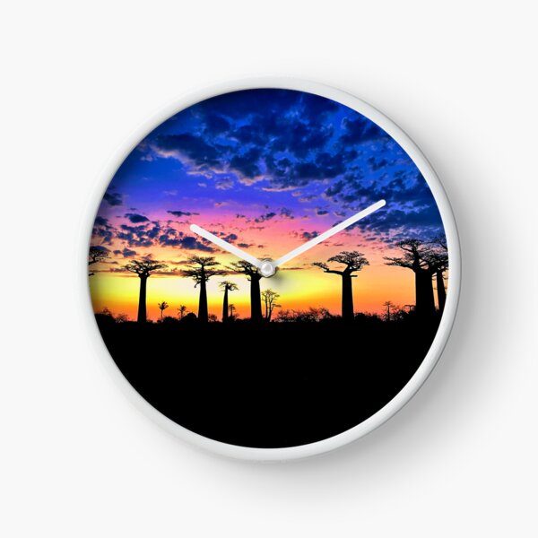 Item preview, Avenue de baobabs at sunset near morondavia designed and sold by artdigitly.