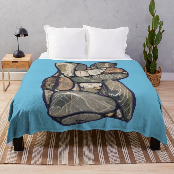 Item preview, Safely On Your Shoulder Rock Art designed and sold by JDFehlauer.