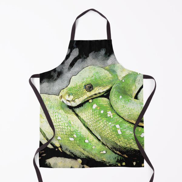 Item preview, Green Tree Python In Comic Book Style Design designed and sold by Heathermarie321.