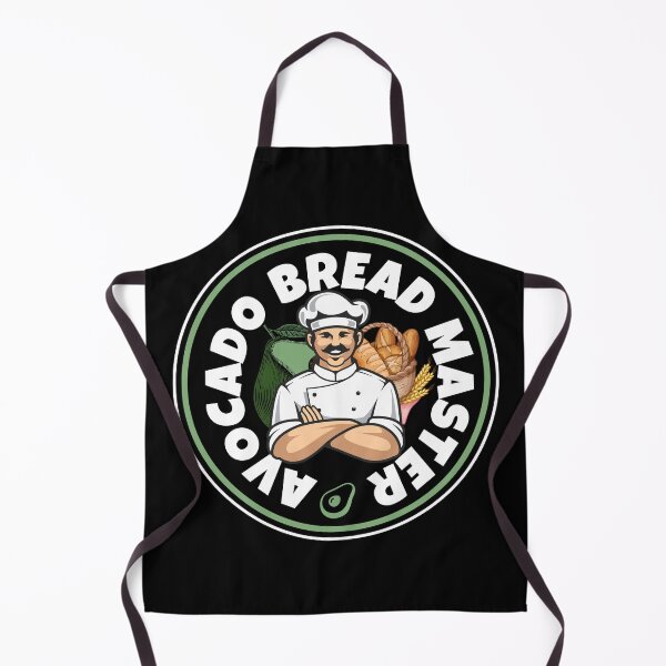 Item preview, Avocado bread master, funny baking vegan designed and sold by UnlockingDesign.