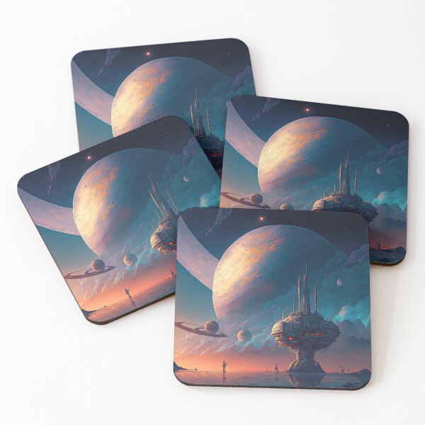 Item preview, Futuristic and Tranquil Outer Space designed and sold by SeedDesign.