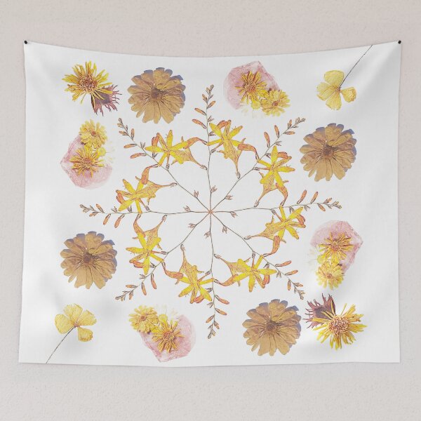 Item preview, pressed flowers designed and sold by Bethan Rose Studio.