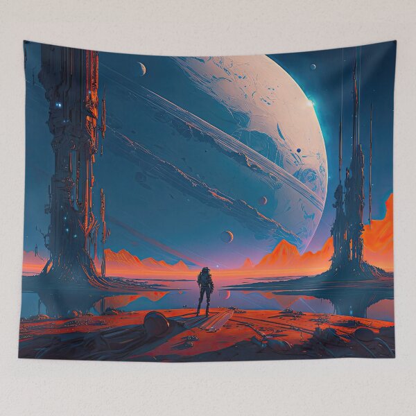 Item preview, Futuristic and Tranquil Outer Space designed and sold by SeedDesign.