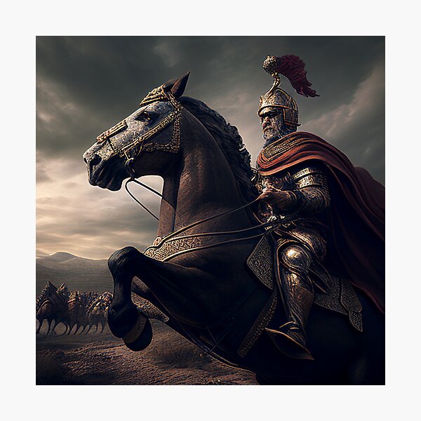 Celtic warrior gallic/gaulish Art Print