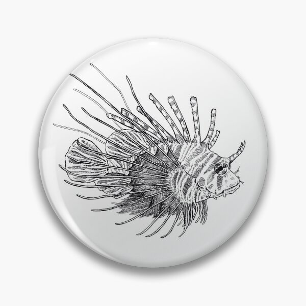 Item preview, Lion fish designed and sold by littlebird434.