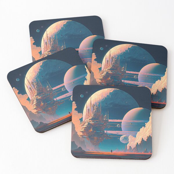 Item preview, Futuristic and Tranquil Outer Space designed and sold by SeedDesign.