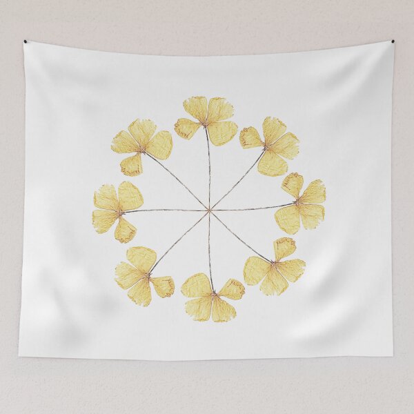 Item preview, orange poppies designed and sold by Bethan Rose Studio.