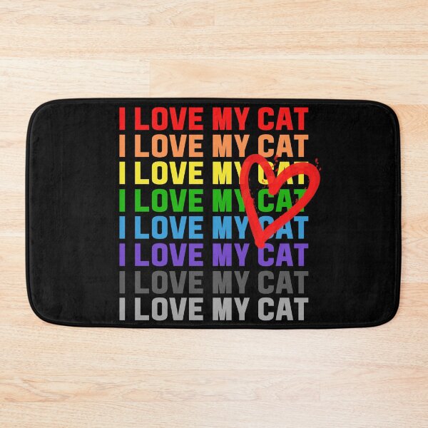 Item preview, I LOVE MY CAT designed and sold by RagWeasel.