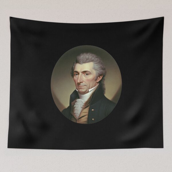 Item preview, Patriotic Portrait of President James Monroe  designed and sold by The Junto Shop.