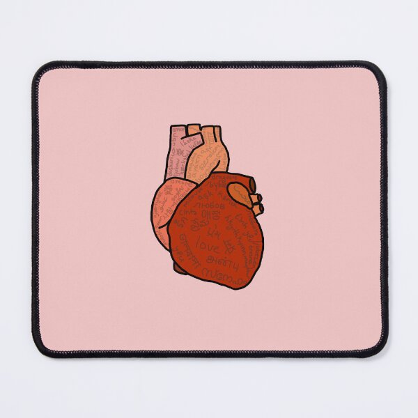 Item preview, Heart with “Love” in Multiple Languages designed and sold by AlexandriaEmaline.
