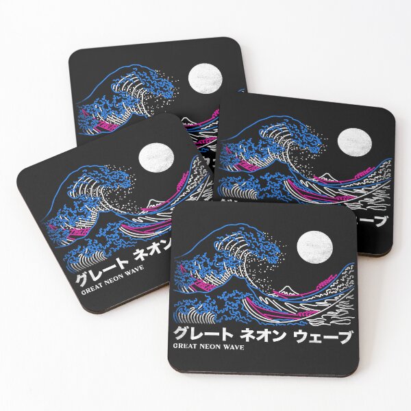 Item preview, Great Neon Wave Japan designed and sold by therocketman.