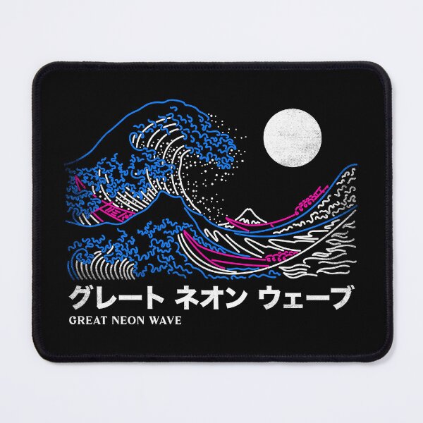 Item preview, Great Neon Wave Japan designed and sold by therocketman.