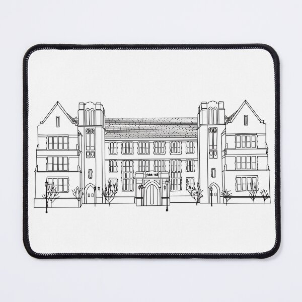 Item preview, Fulton Hall Sketch designed and sold by esw22.
