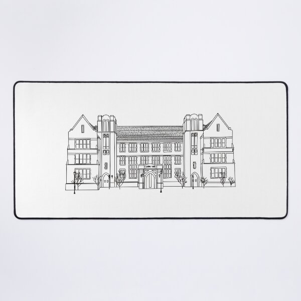 Item preview, Fulton Hall Sketch designed and sold by esw22.