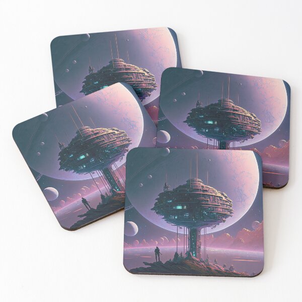 Item preview, Futuristic and Tranquil Outer Space designed and sold by SeedDesign.