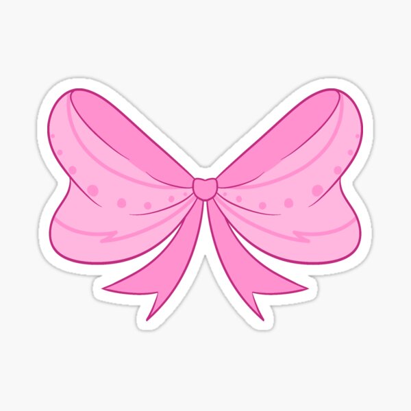 " Bow" Sticker for Sale by Ventariaa | Redbubble