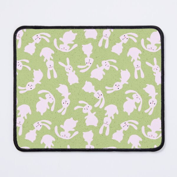 Item preview, Bouncing Bunnies - green - SHW1005 I designed and sold by Shiny Happy World.