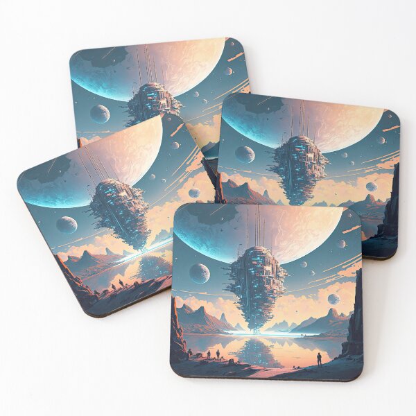 Item preview, Futuristic and Tranquil Outer Space designed and sold by SeedDesign.