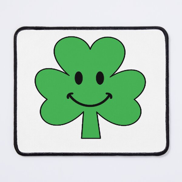 Item preview, smile Love Shamrock Lucky Clover St patricks Day Funny designed and sold by stephHIP.