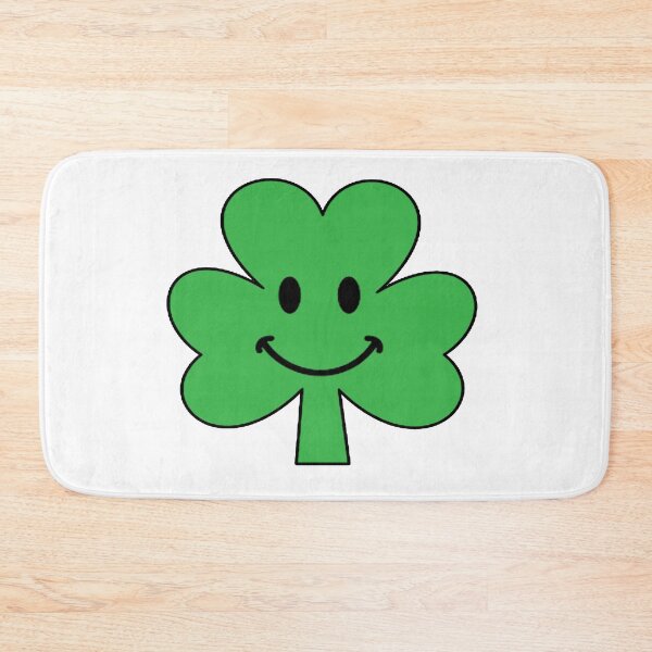 Item preview, smile Love Shamrock Lucky Clover St patricks Day Funny designed and sold by stephHIP.