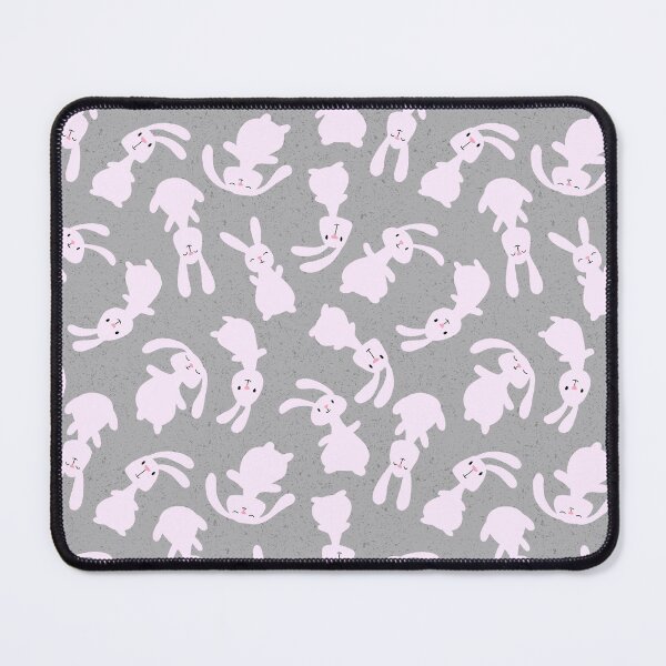 Item preview, Bouncing Bunnies - gray - SHW1005 J designed and sold by Shiny Happy World.