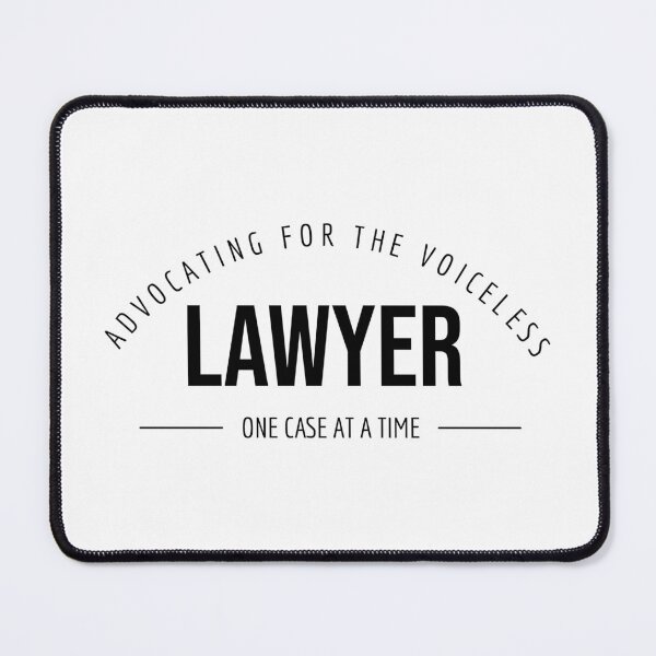 Item preview, Lawyer - Advocating for the voiceless designed and sold by SilcrowDesign.