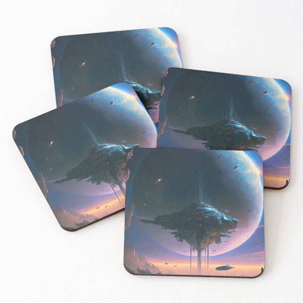 Item preview, Futuristic and Tranquil Outer Space designed and sold by SeedDesign.