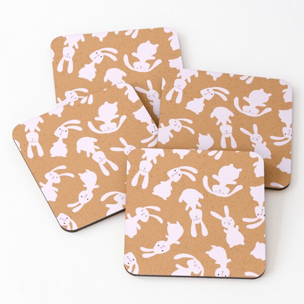Item preview, Bouncing Bunnies - brown - SHW1005 L designed and sold by Shiny Happy World.