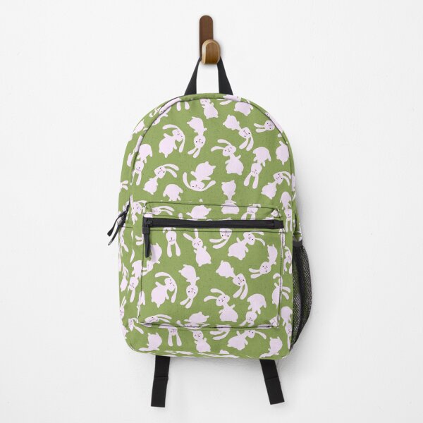 Item preview, Bouncing Bunnies - green - SHW1005 P designed and sold by Shiny Happy World.