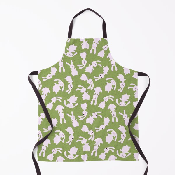 Item preview, Bouncing Bunnies - green - SHW1005 P designed and sold by Shiny Happy World.
