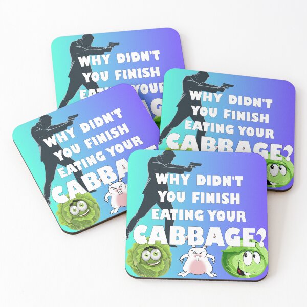 Item preview, Eat Your Cabbage designed and sold by TeeZine.